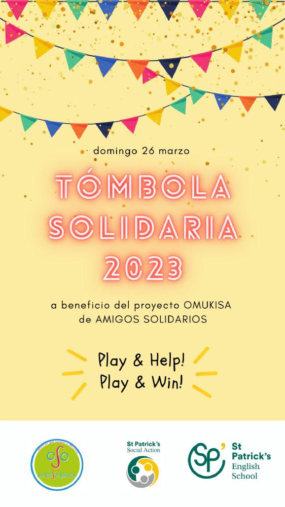 StPatricksSS's tweet photo. ☘️ Fiesta de San Patricio | Domingo, 26 de marzo

🆘 Social Action organiza una Tómbola Solidaria a favor del proyecto Omukisa, que @ONGd_AS está desarrollando en Uganda.

🎫 Participar y ganar es muy fácil. ¡Repartiremos más de 700 regalos directos!

😃 Play &amp; Help! Play &amp; Win! https://t.co/rS1I0DI0LZ