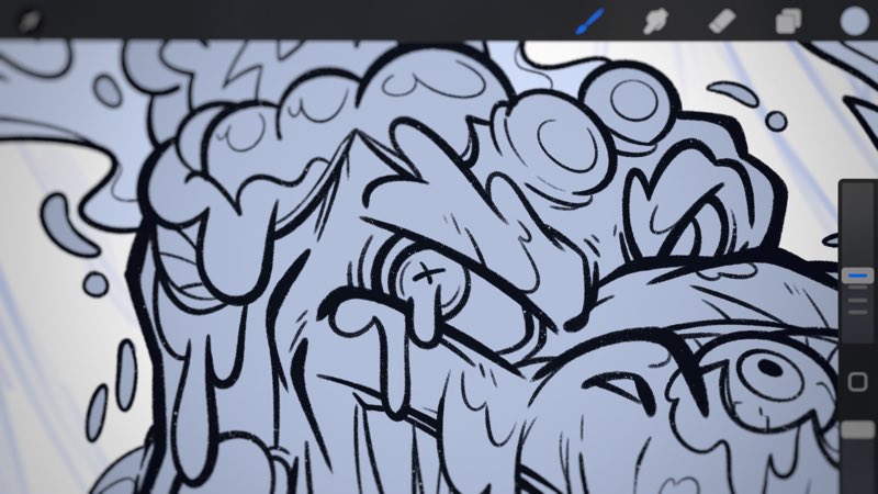 Cursed...💀😈🦖☄️

Keep cooking, fam 
#WIP #commission