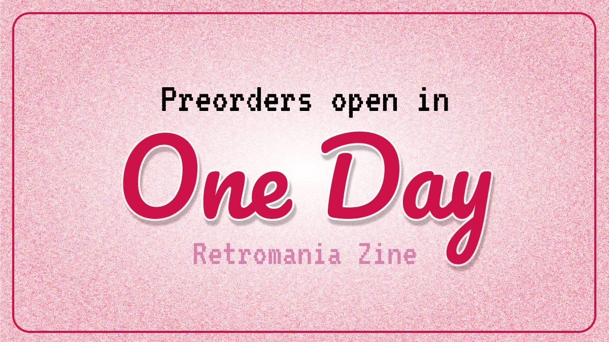 🎀ONE DAY UNTIL PREORDERS 🎀 

We're so so close!

Our store opens TOMORROW!!! Get ready, get set...