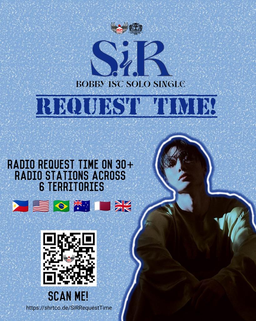 Greetings, @Magic899! Please play #iKON (@iKONIC_143) #BOBBY’s
(@bobbyranika) new single album ‘SiR’ on your radio station! Thanks a lot! #MagicPop30
#TheMagicPop30 #BeTheMagic #GoodTimes899
•Drowning
•Cherry Blossom