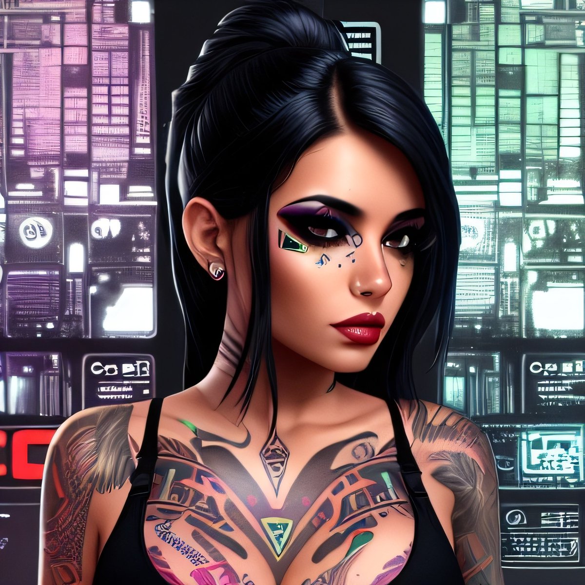 @DanielleKKTV INKEDARTICLES ORIGINALS - CYBERBABES 2777 FOUNDERS EDITION #NFTGame #Web3
#MintingNow #NFTCollection #DropNFT