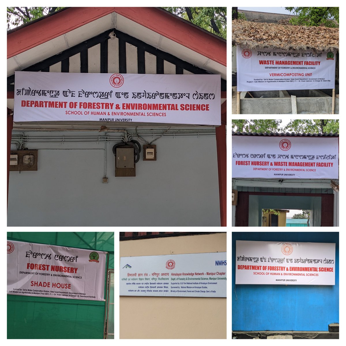 DrVivekVaishnav's tweet image. #InternationalDayofForests was observed inaugurating Laboratory facilities for Conservation &amp;amp; Genetic Improvement of Forest Trees. I will remain grateful to @serbonline @ugc_india and State Forest Department, Manipur for fund support.