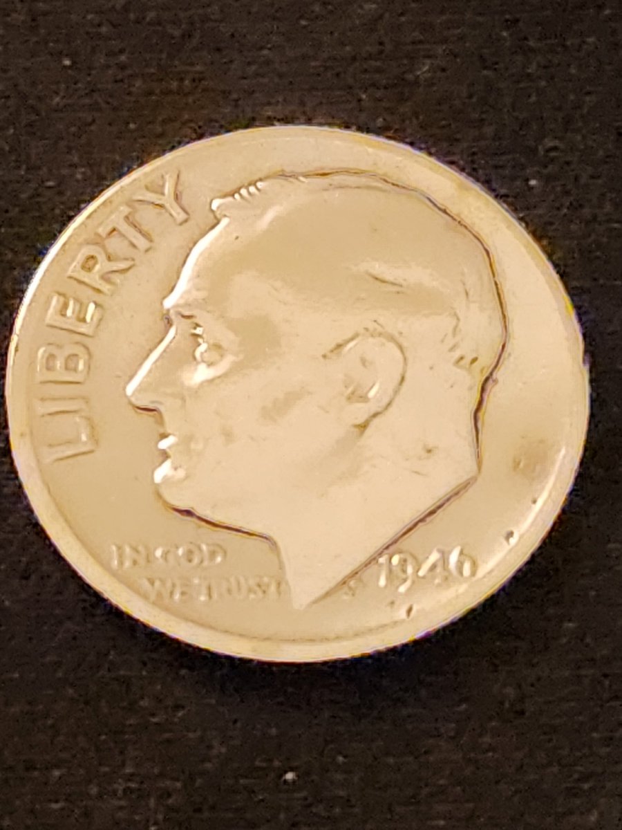 <a href="/barstoolsports/">Barstool Sports</a> Found a 1946 silver dime today. Pretty cool.