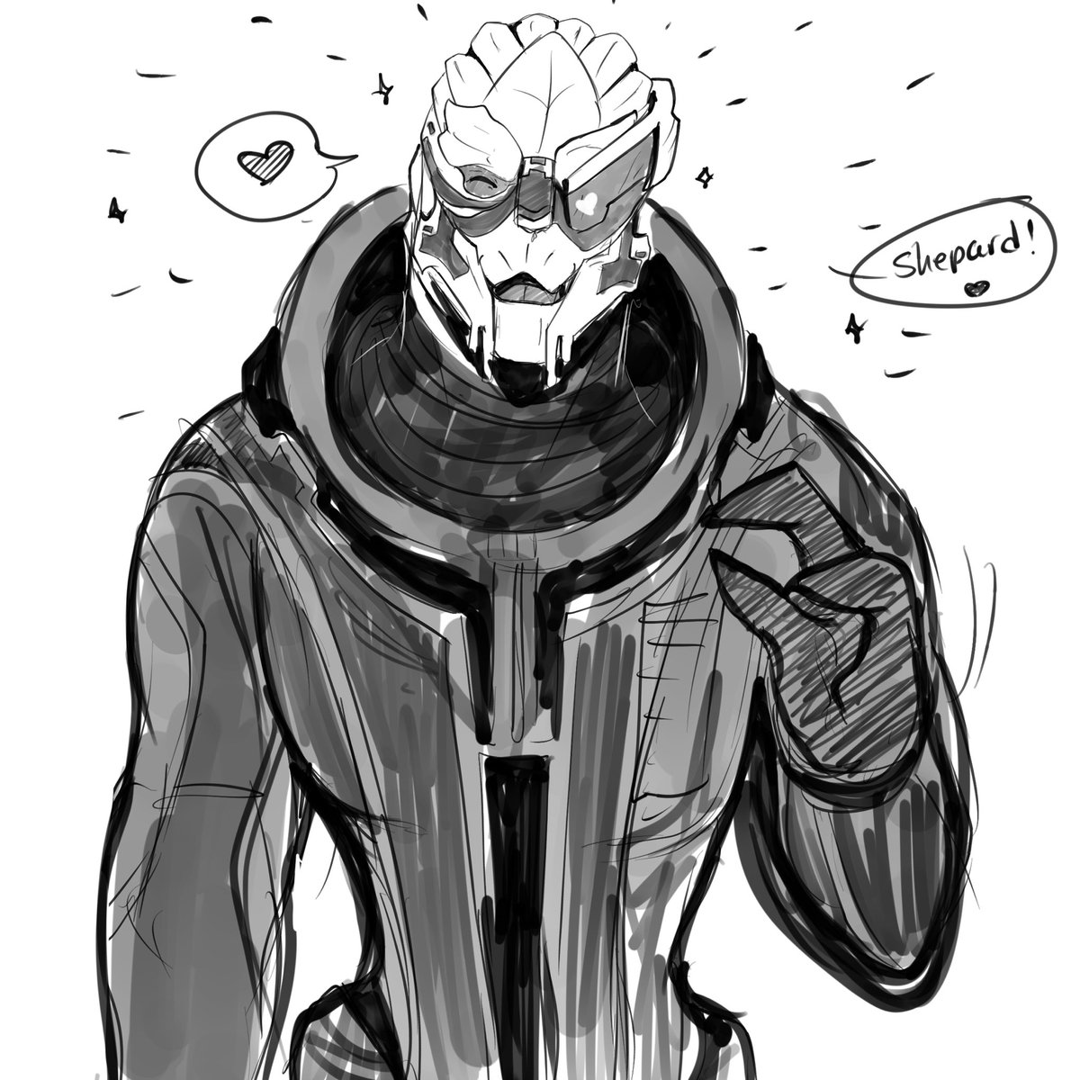 AngstyAstro's tweet photo. Garrus wishes y’all a good day or night wherever ya are 💙

#MassEffect #MassEffectLegendaryEdition https://t.co/5P8t3OQstN