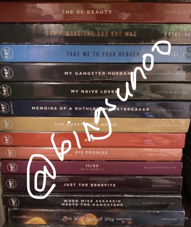 _bingsunoo's tweet photo. wts lfb pre-loved wattpad books

> mint condition
> with plastic covers

> ₱180 (per book; bought these ₱195 each)
> ₱4,200 take all with dimension:dilemma album (complete inclusions with pcs &amp; pob)

• mop: gcash / bpi
• mod: ggx / j&amp;t

# enhypen wattpad sunoo ni-ki https://t.co/MCfeyXcwdG