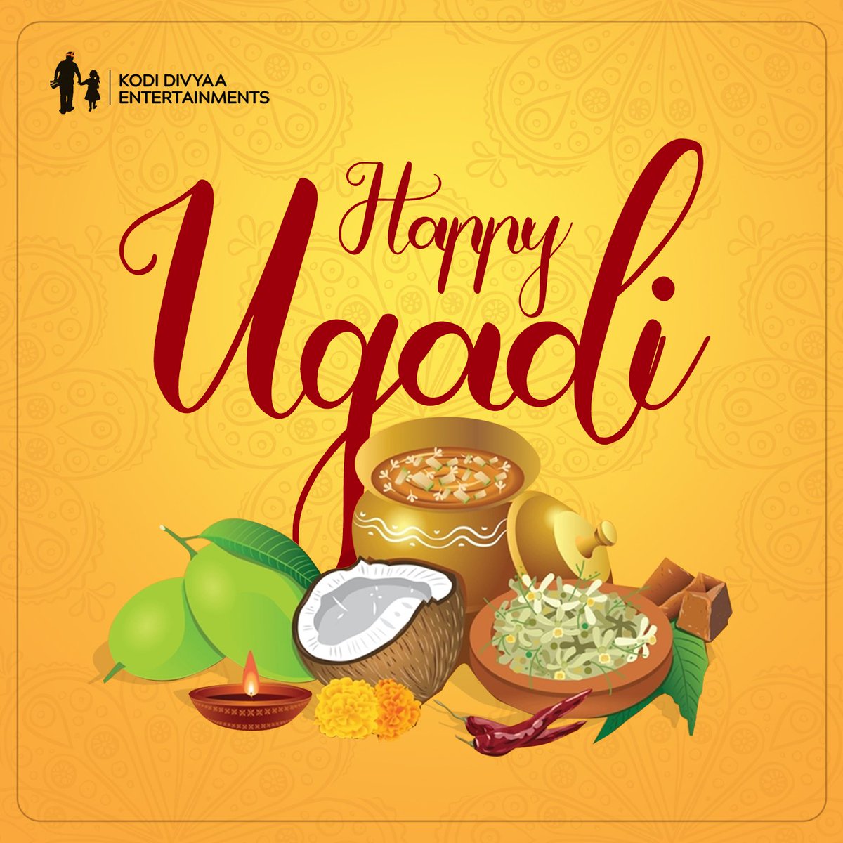 Here's wishing you all a very #HappyUgadi ✨️