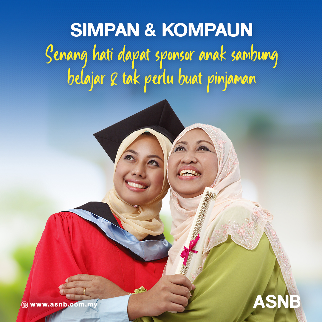 ASNBmy_official's tweet photo. Feuhh! Lega betul rasa bila dah setel simpanan untuk masa depan & pendidikan anak-anak. Perkara ni penting untuk didik anak tentang kepentingan simpanan. Mak dan ayah mesti setuju kan? ๐
#StayInvestedWithASNB https://t.co/7xk2sAcgBS