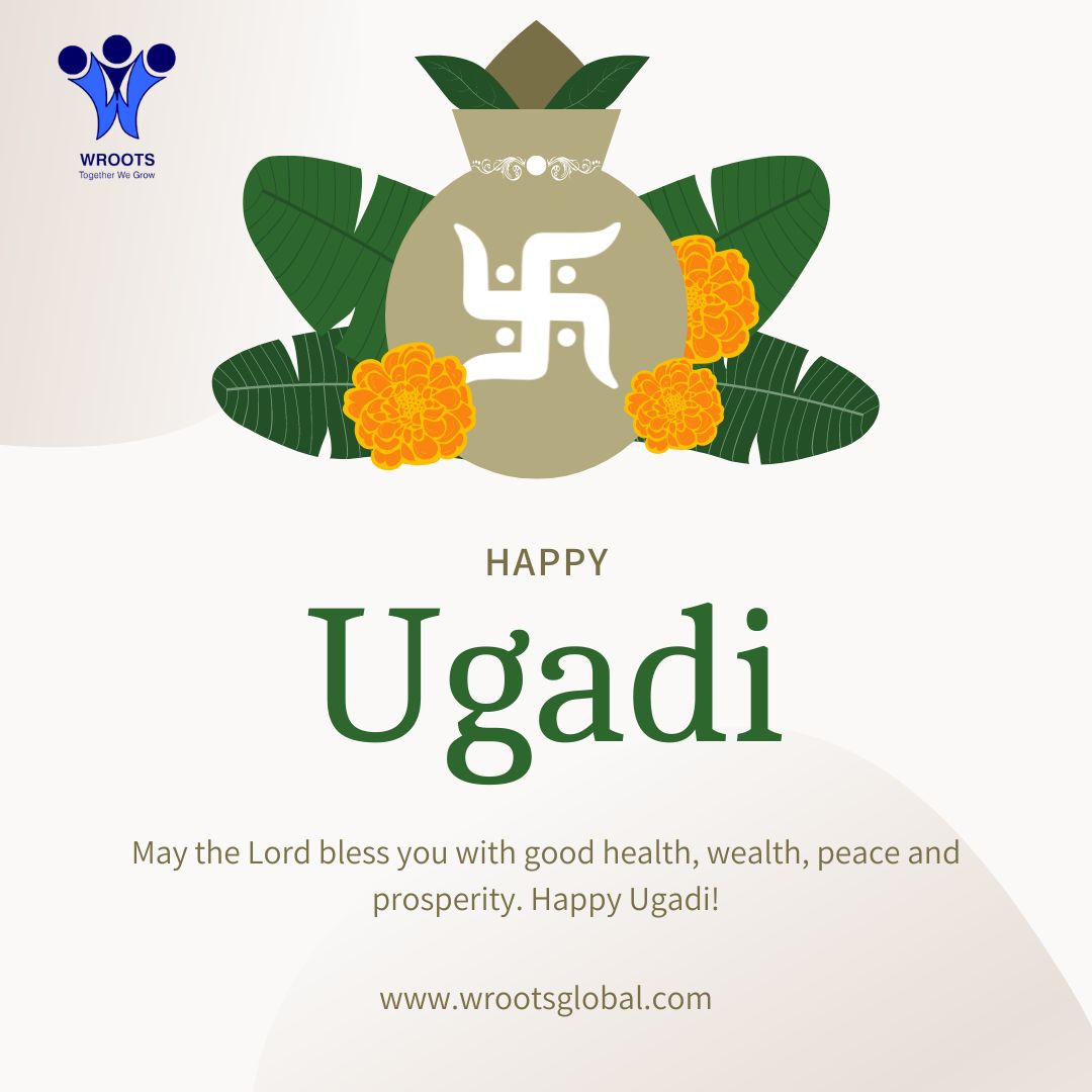 Team_Wroots's tweet photo. May the spirit of Ugadi inspire you to embark on new journeys and achieve great success in your personal and professional life!

#happyugadi #ugadi2023 #ugadicelebration #wrootsglobal https://t.co/F1XrBXL2ns