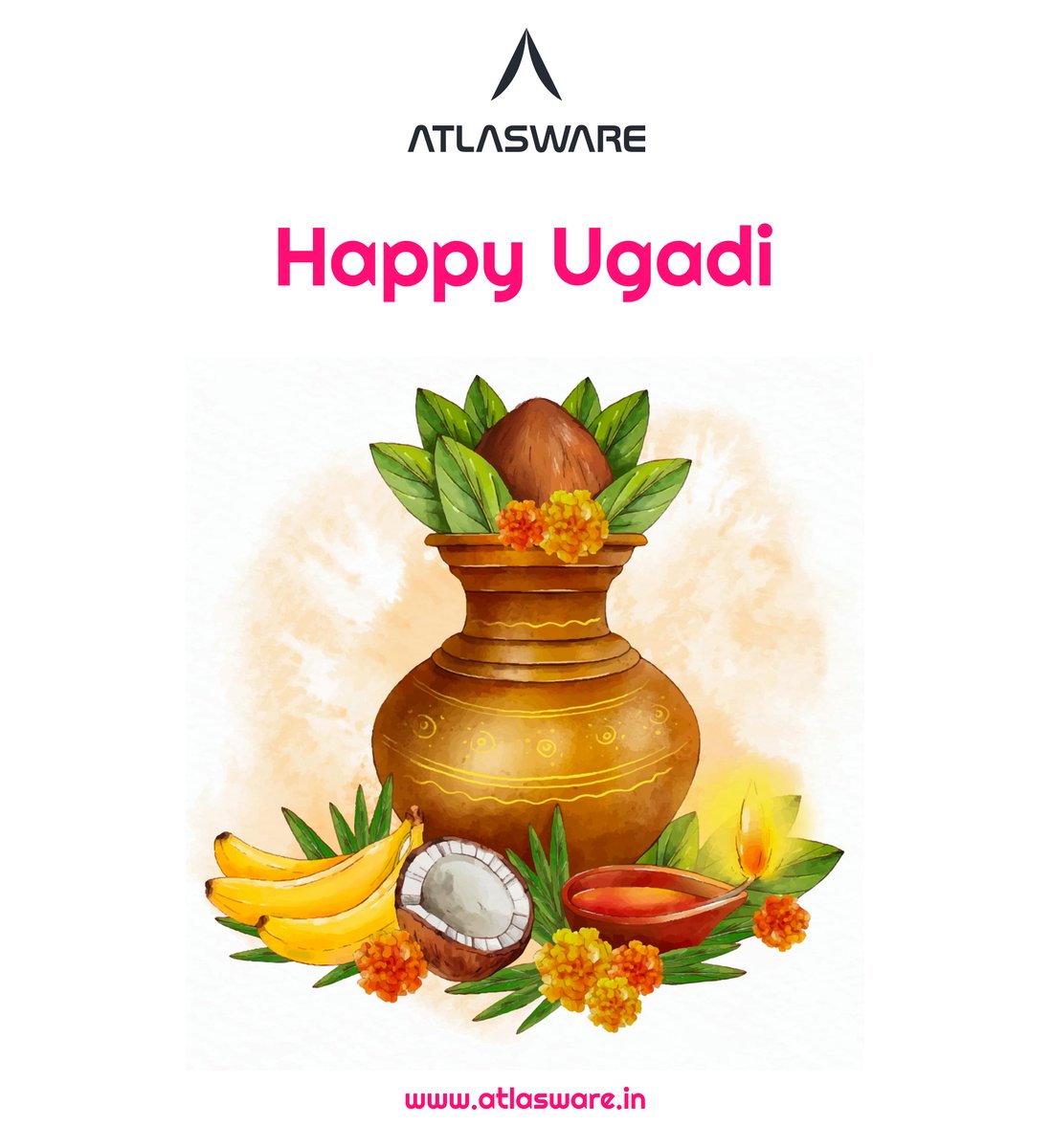 atlaswareglobal's tweet photo. May this New Year herald the advent of prosperity for you and your family. Happy Ugadi!

#Ugadi2023 #ugadiwishes #atlaswarebottle #madeinindia #wishes #ugadispecial #telugunewyear #stayhealthy #summer2023 #stainlesssteel https://t.co/1deUYt9pSv