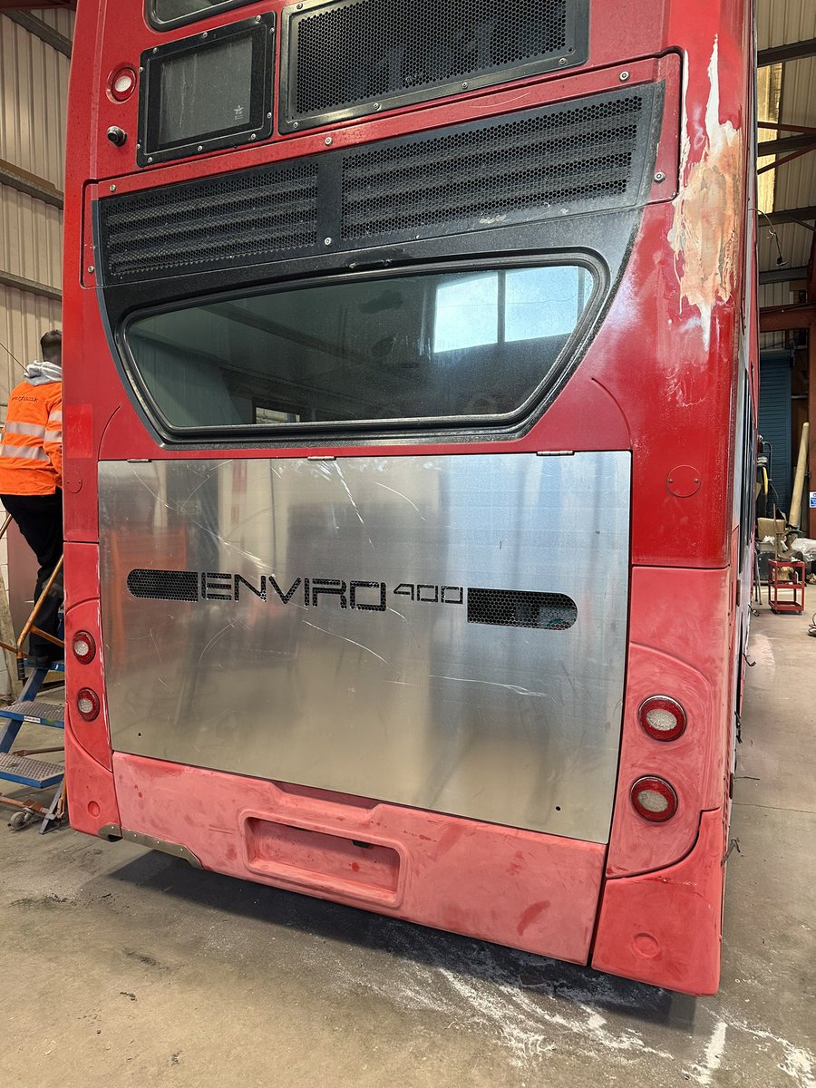 We haven’t tweeted for a while!
But we’re back!
Thanks to LCI Spraybooths the installation of our new Commercial Spraybooth is coming on nicely! Our workshop is still busy completing quality bus repairs and Refurbishments.
E:rgibus.co.uk