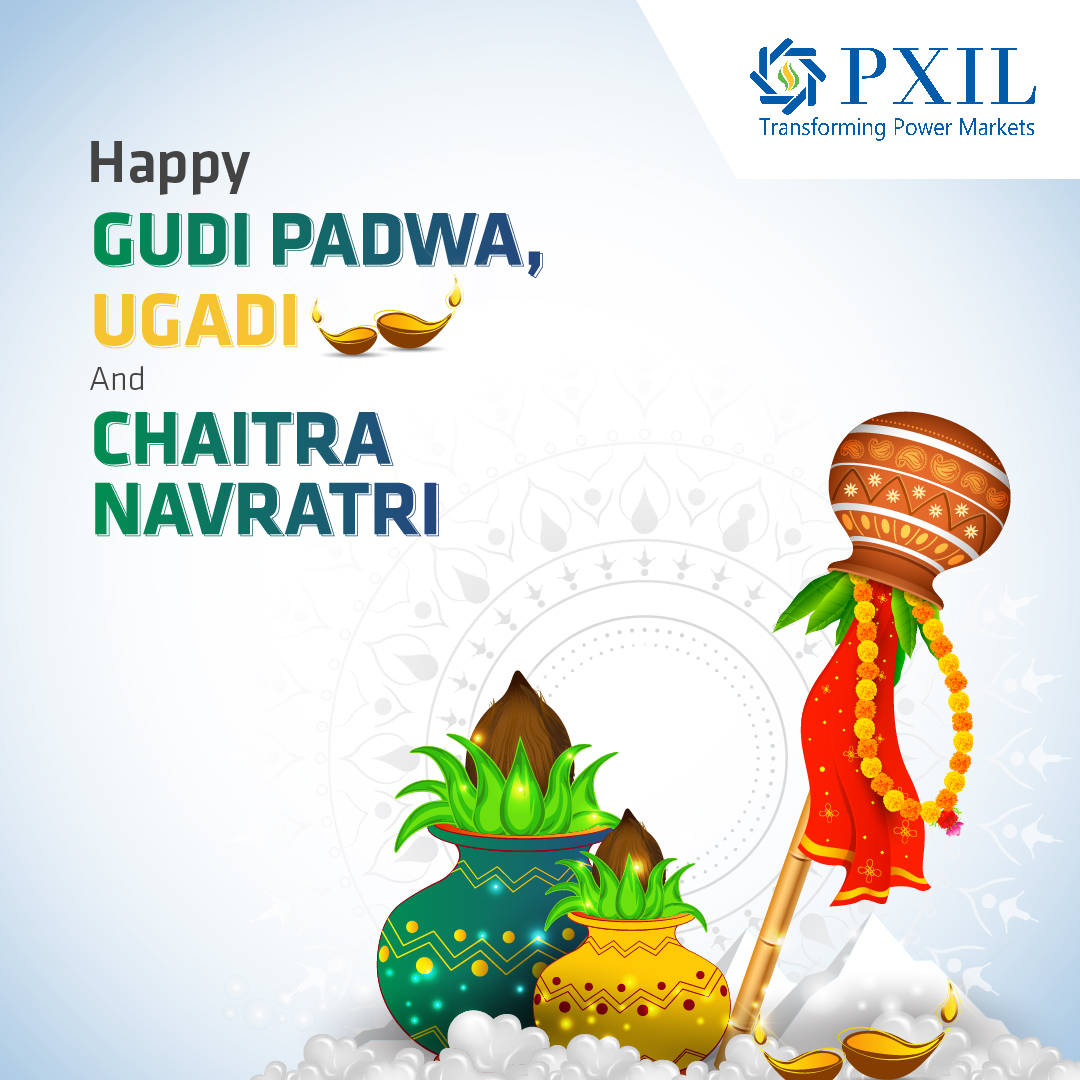 exchange_power's tweet image. A new ray of light, a new beginning of success, is coming your way. Wish you the best that life can offer on this special day.

#PXILIndia #PXIL #Powerexchanges #powerexindia #indianpowermarket  #powertrading  #gudipadwa2023 #happygudipadwa  #ChaitraNavratri_2023 #ChaitraNavratri