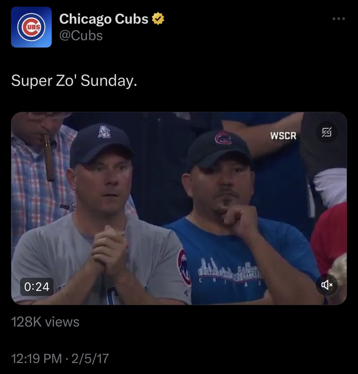 cubsconfines's tweet photo. @Cubs Easy one for me… https://t.co/PTt3Hm5hvQ