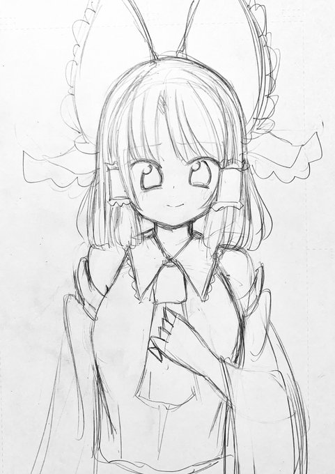 特徴封印絵、描き直し
もうペン入れミスりたくない(3敗) 