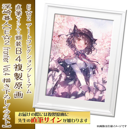 Hiten】E☆2 アートコレクションプレミアム「複製原画」（中古