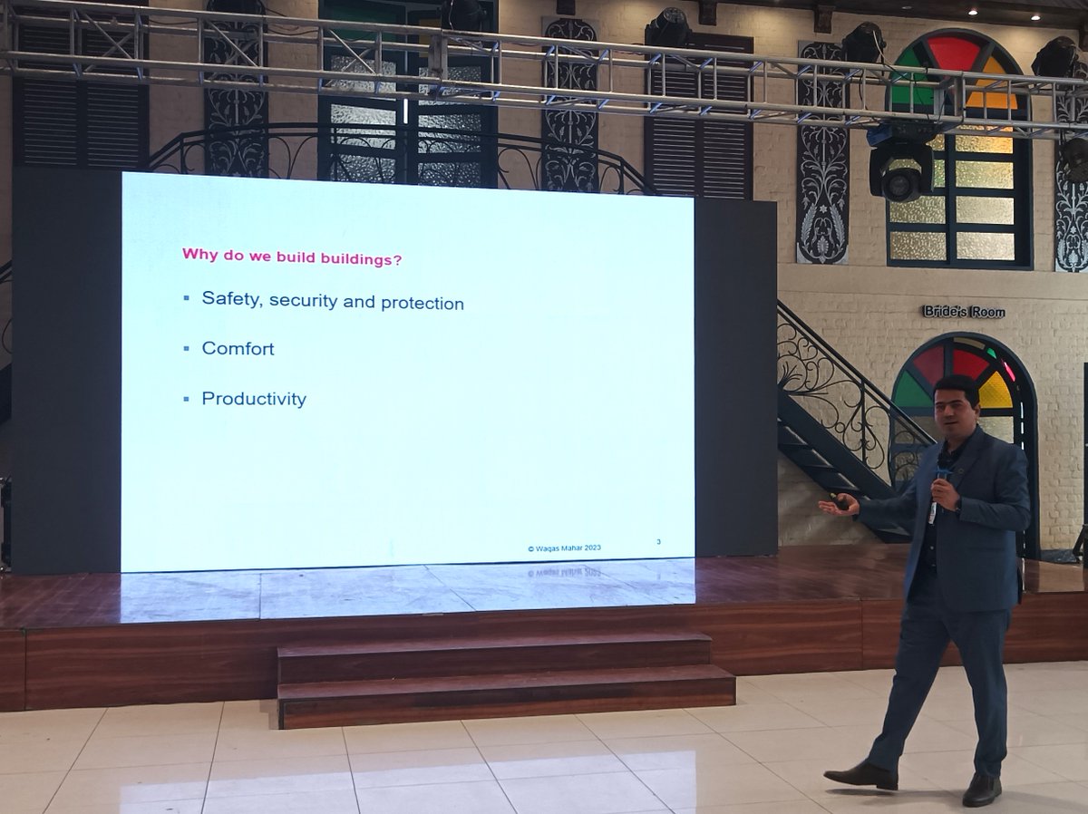 architectwaqas's tweet photo. I presented my work at IAPEX Peshawar 2023.
#IAPEX #IAP #IAPPC #Peshawar #IAPEX #Pakistan #Architecture #ArchitectureConnects #Exhibition #BuildingMaterials #Buildings #AEC #Construction #ConstructionIndustry #Housing #Energy #EnergyEfficiency #ThermalComfort #Design #Climate https://t.co/JC3Q4Ta2nY