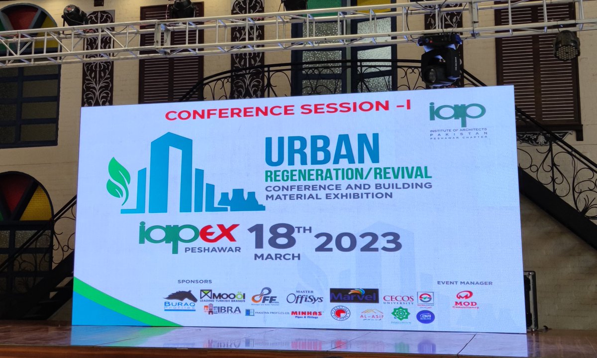 architectwaqas's tweet photo. I presented my work at IAPEX Peshawar 2023.
#IAPEX #IAP #IAPPC #Peshawar #IAPEX #Pakistan #Architecture #ArchitectureConnects #Exhibition #BuildingMaterials #Buildings #AEC #Construction #ConstructionIndustry #Housing #Energy #EnergyEfficiency #ThermalComfort #Design #Climate https://t.co/JC3Q4Ta2nY