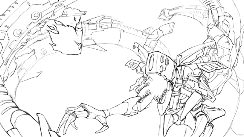 BestLucania's tweet photo. MO:Astray fanart and progress.
#MOastray https://t.co/OTK5n8quRN