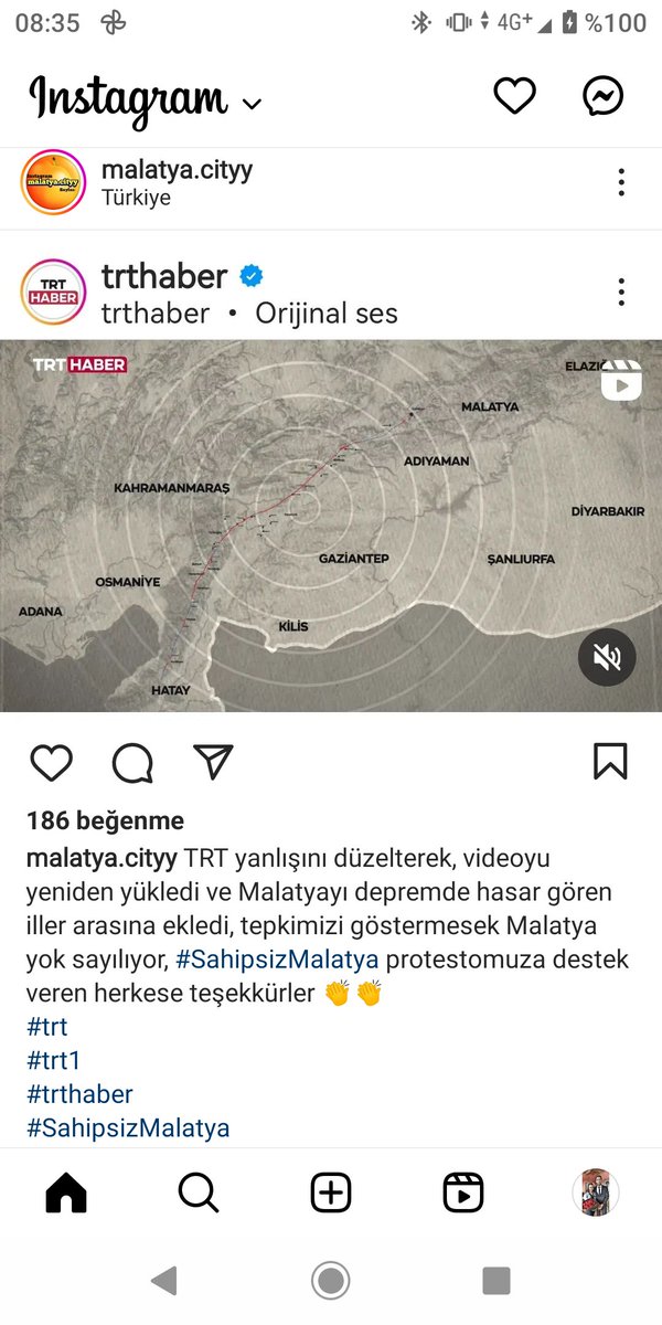 22 dakika kadar önce bu paylaşım yapılmış gayretlerimiz sonuç vermeye başlamıştır destek olan herkese teşekkürler.
#SahipsizMalatya