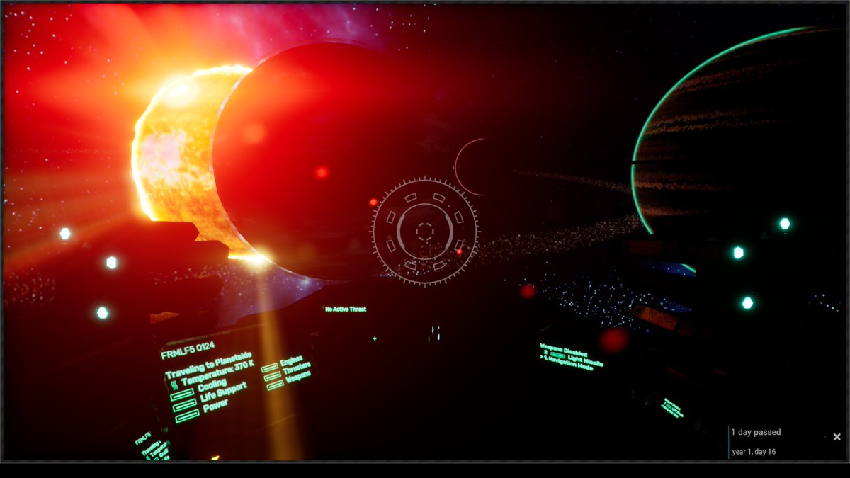 Full missile loadouts, rolling hills, eclipses, and ground cover #solodev #indiedev #gamedev #indiegame #spacegame #UnrealEngine #voxel #Firmamentum