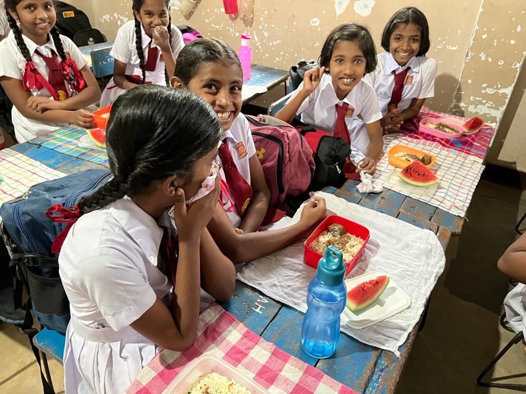 adra_lk's tweet photo. ADRA launches School Feeding program in Wellawaya, Sri Lanka, providing a nutritious meal to 256 children in Balaharuwa Secondary School. Three schools in Monaragala and Nuwara Eliya will receive daily meals for eight months, thanks to the financial support of the European Union https://t.co/lEfieQ6RsU