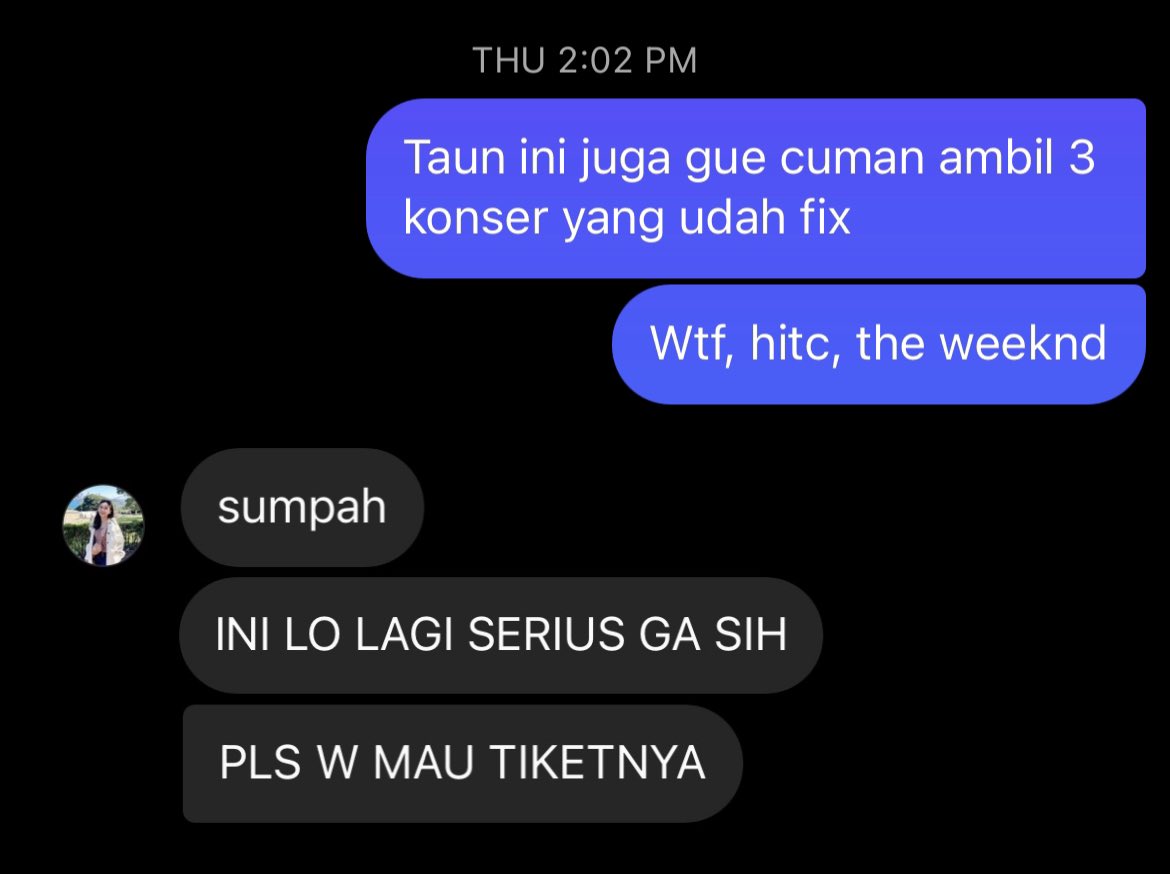brenbrndn's tweet photo. Yang nanya The Weeknd dateng Indo apa gak taun ini jawabannya dateng ya 👍🏼 harga tiket blom tau, nabung aja dulu. Brb latihan nyanyi Die For You looping 10 jam 🤗 https://t.co/NVkNJh7pP2
