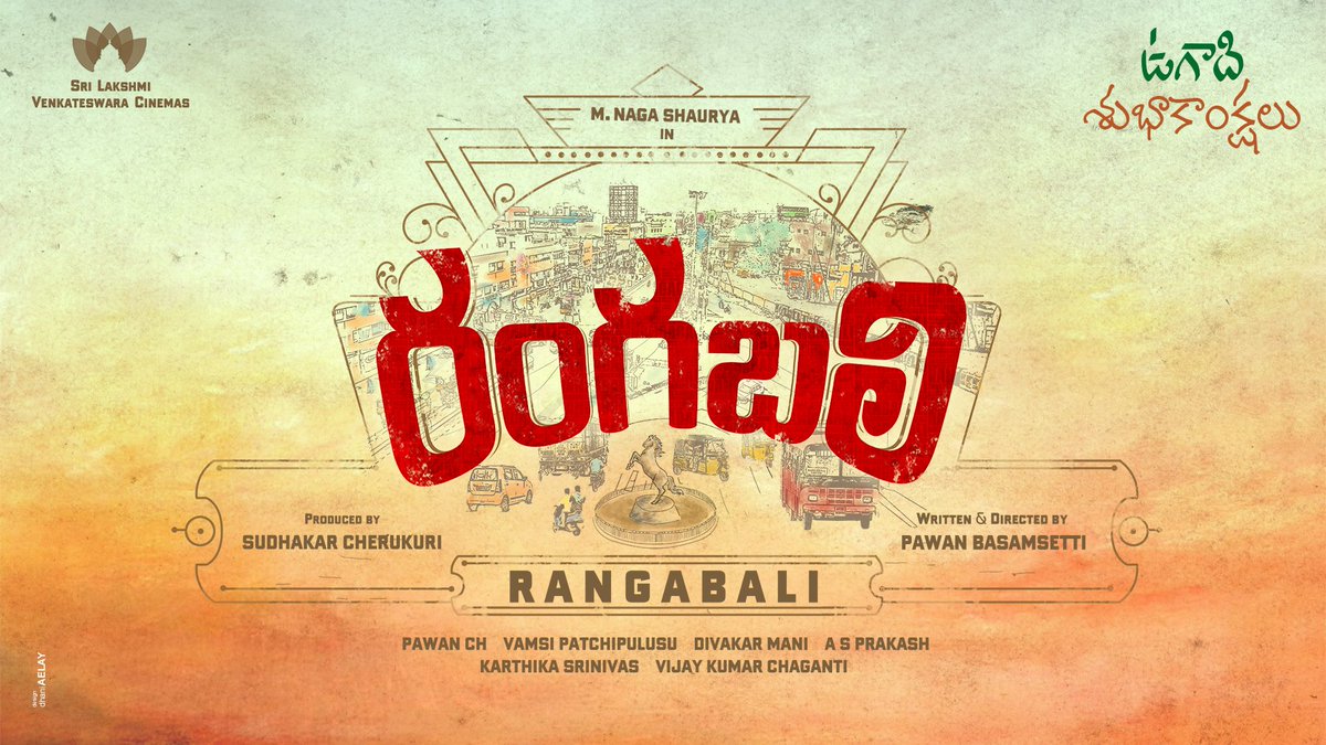 #NS23 titled as #Rangabali

Here's the Title Announcement video!

- youtu.be/hYrcZXGKv8k

@IamNagashaurya @PawanBasamsetti @pawanch19 @DivakarManiDOP  #KarthikaSrinivas #ASPrakash @SLVCinemasOffl