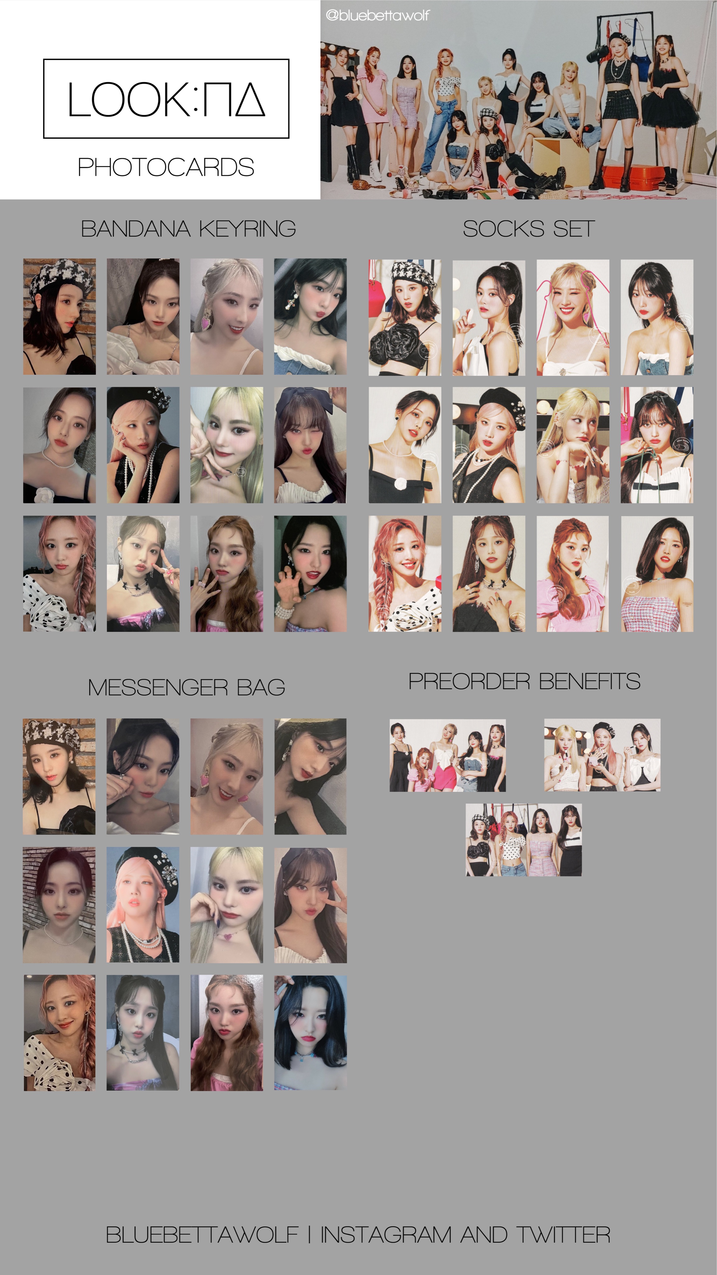LOONA everline MD バッグ　特典　トレカ　ヘジュ LOONA everline MD バッグ 特典 トレカ ヘジュ