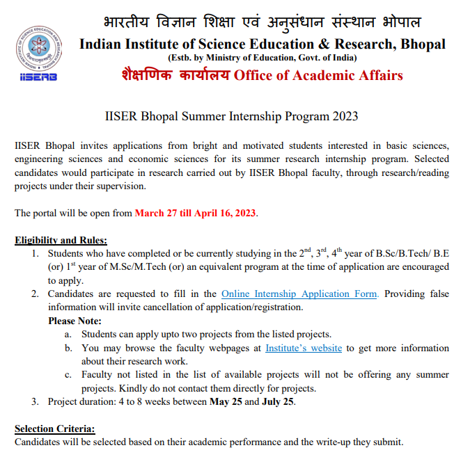 Dept of Chemistry, IISER Bhopal tweet media