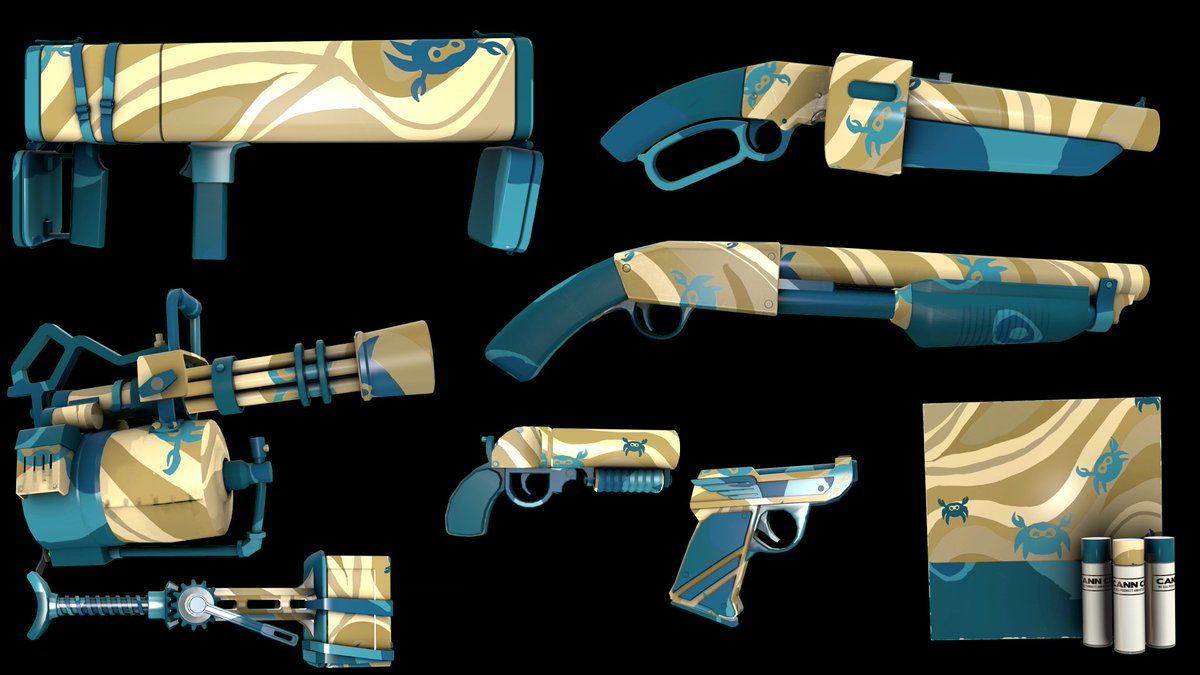 TF2 Emporium on Twitter "New War Paint, Spycrab Shores 2.0!! Vote now