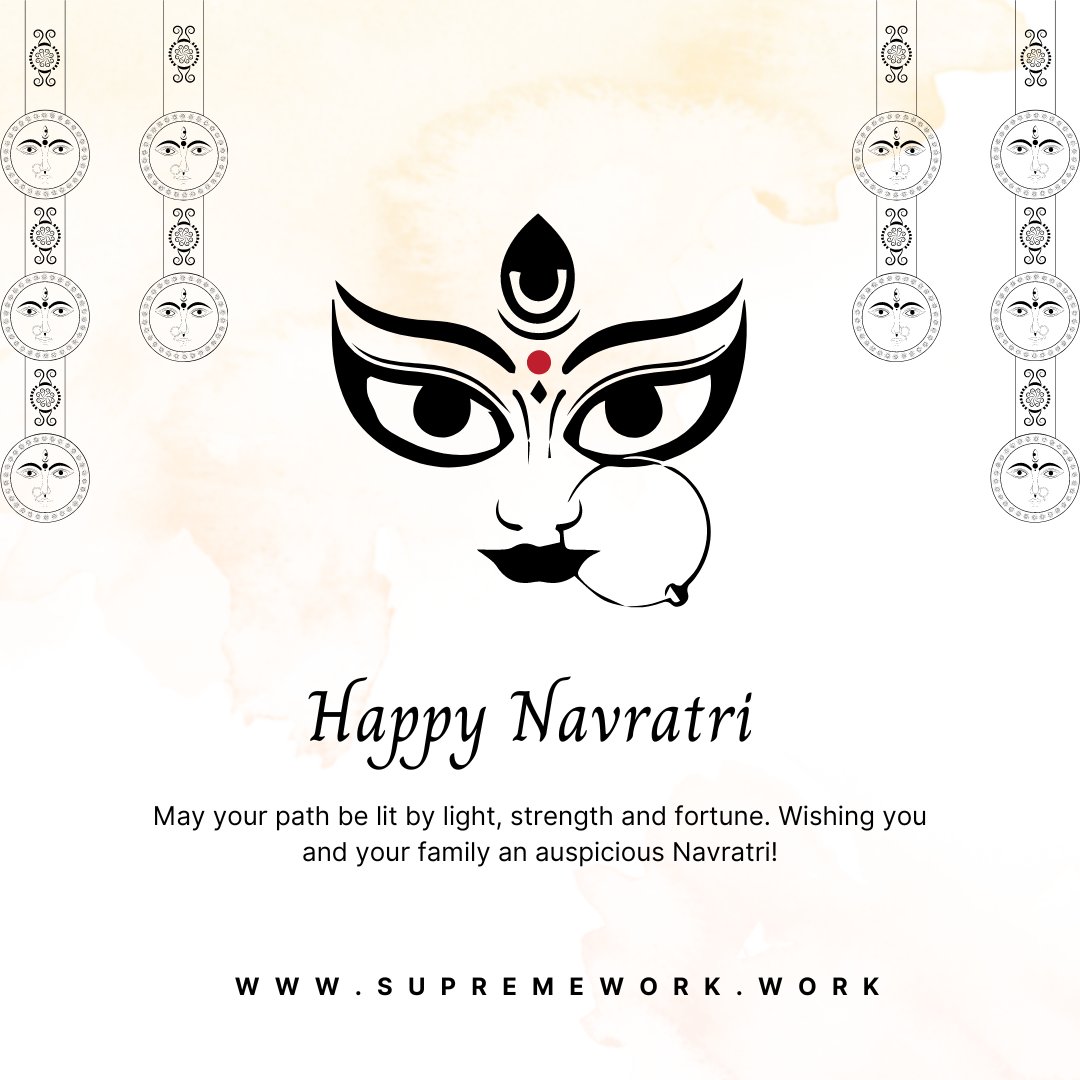 supremecowork's tweet photo. Supremework wishes you an auspicious Navratri!
#supremework #navratri #coworking #coworkingspace #sharedspace #worktogether #worktogethergrowtogether #sharedoffice #coworkers #noida #officelifestyle #happynavratri https://t.co/EOuSund32h
