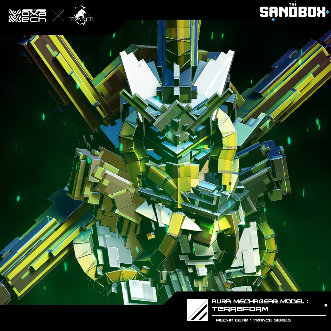 tr4nceNFT's tweet photo. Hey #SandFam #Tr4nceFam!

Get a chance to win a FULL SET of VX AURA Mecha Gear - Terraform #NFT

All you need to do is
- Follow @tr4nceNFT + @Rycopath1 
- Like + RT
- RT this 👉 https://t.co/aTzATzTS4p
- Tag friends in comments

The winner will be announced on Sunday, April 2nd. https://t.co/CyJxkwKcYp
