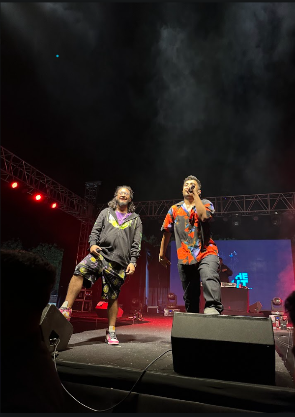 NH65_2024's tweet photo. We ended the night after another spot of rain with an insane performance by Seedhe Maut, where our preparation for NH (listening to 30 hours worth of their songs) came in really handy https://t.co/gLWkp88Fdu