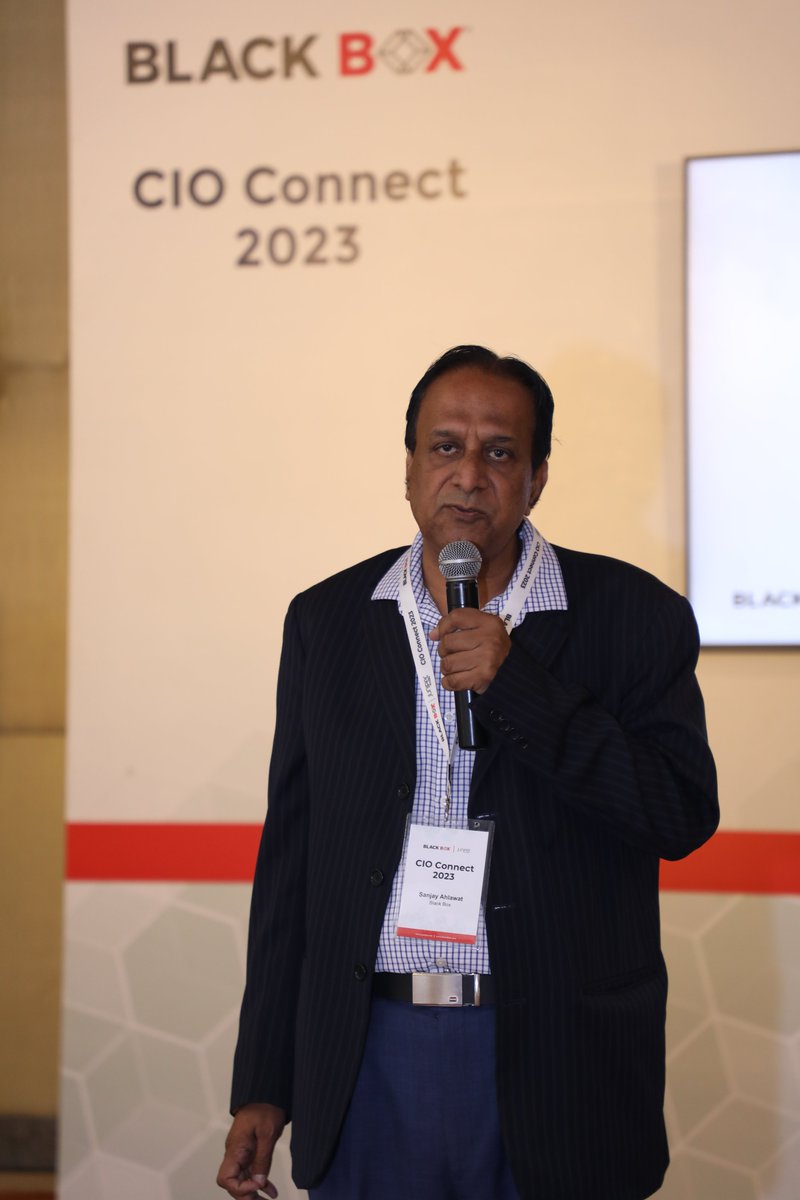 blackbox_ns's tweet photo. #BlackBox and @JuniperNetworks joined as a TEAM to conduct the #CIOConnect 2023 on 17th March at JW Marriott Aerocity New Delhi. The summit highlighted the next-decade #AIDriven network & advanced security to enhance customer experience. #ThankYou everyone for taking out time. https://t.co/tcQgoznNWU