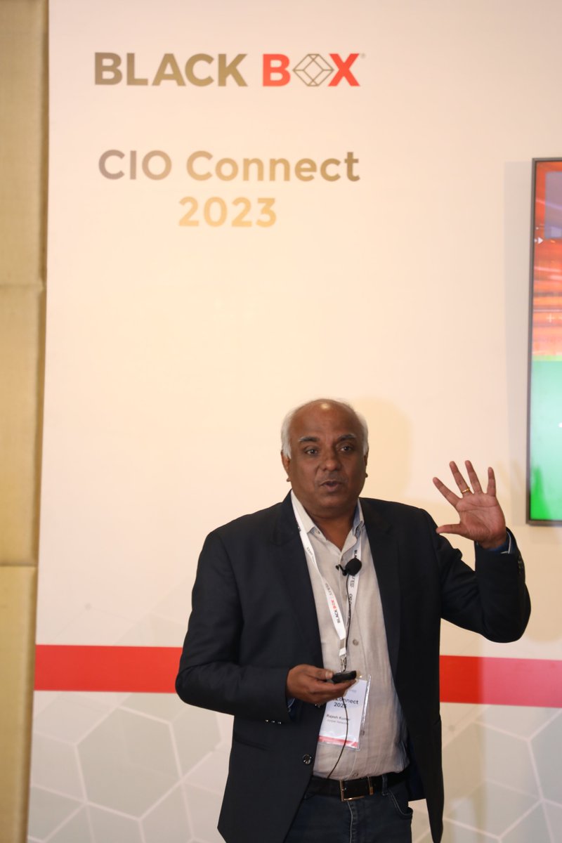 blackbox_ns's tweet photo. #BlackBox and @JuniperNetworks joined as a TEAM to conduct the #CIOConnect 2023 on 17th March at JW Marriott Aerocity New Delhi. The summit highlighted the next-decade #AIDriven network & advanced security to enhance customer experience. #ThankYou everyone for taking out time. https://t.co/tcQgoznNWU