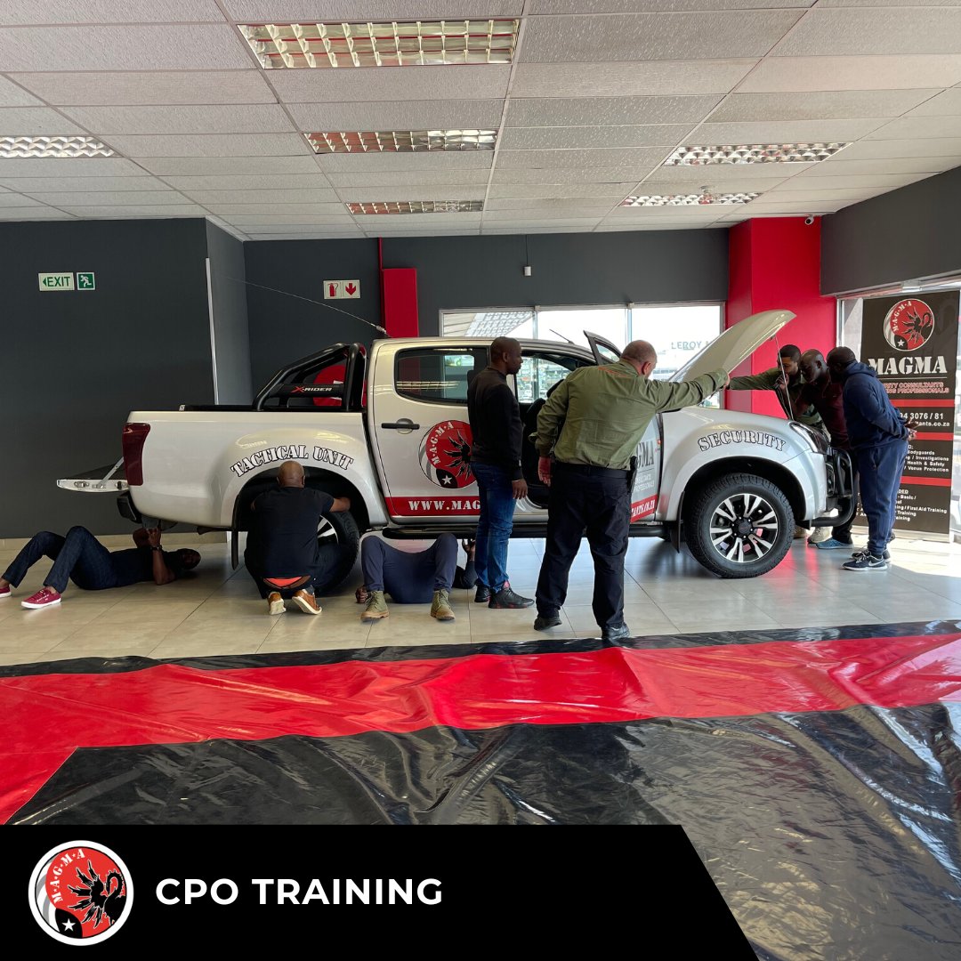 MagmaSecurity's tweet image. Establish yourself as one of the best close protection officers in SA by joining us for our 29-day vigorous and highly accredited CPO training course.

☎️ : +27 11 894-3076
🌐 : magmaconsultants.co.za

#cpotraining #closeprotectiontraining