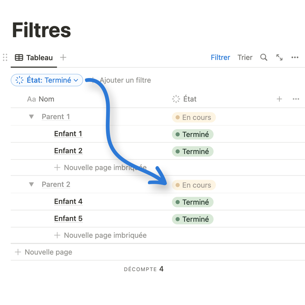 vincentgrattery's tweet image. Tu utilises les groupes et les sous-groupes dans @NotionHQ ? Tu peux maintenant voir tous tes sous-tâches répondants à ton filtre, même si le parent n’en fait pas partie (et il est joliment affiché avec une légère opacité). #NotionUpdate #notiontwt