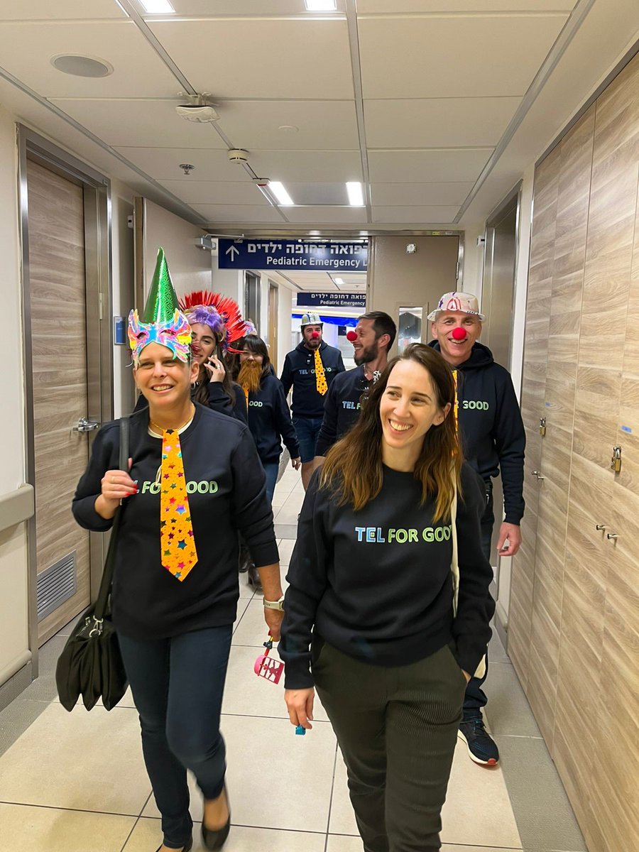 TokyoElectronEU's tweet image. #TEL Israel office celebrated a week of Purim, a traditional Jewish celebration with local people dressing in costumes and giving food and sweets.   Twenty employees  visited two local children’s hospitals and donated chocolate boxes to sick children.  
#TELFORGOOD