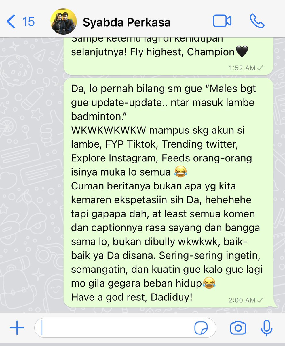 Fly highest <a href="/syabdaperkasa/">Syabda Perkasa Belawa</a> 🖤🌞