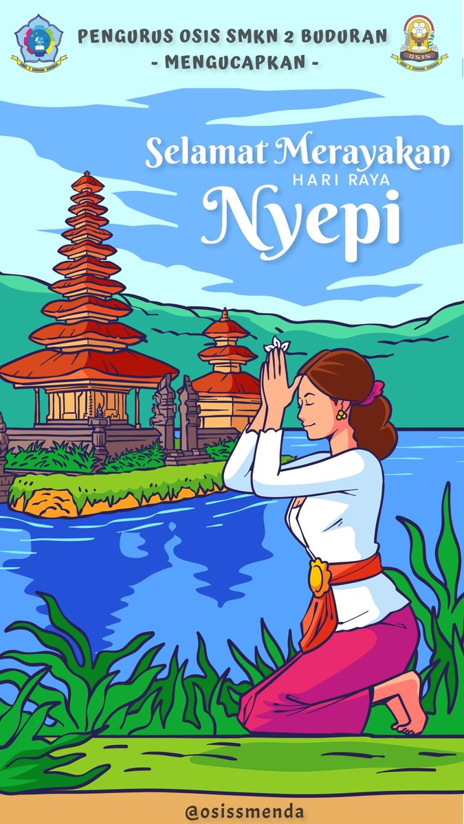 Rahajeng Rahina Nyepi Caka 1945.
Asap dupa mengantarkan doa menuju pada-Nya. Mari tangkupkan tangan bersama, memohon kebahagiaan dan kesejahteraan yang sejati kepada Hyang Widhi.