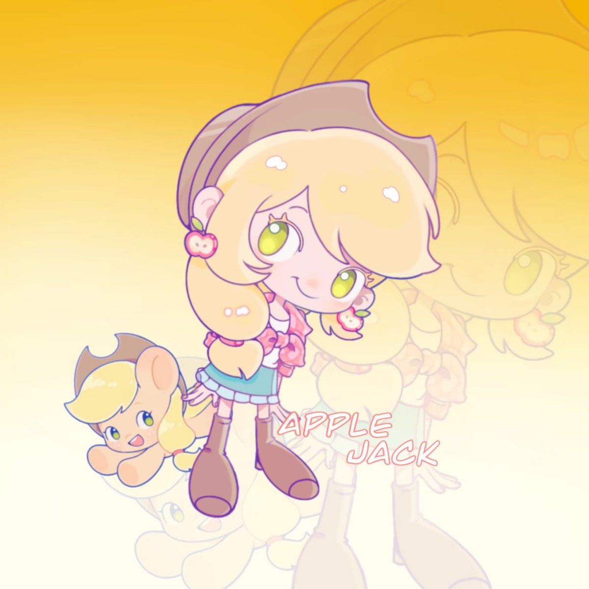 Ee_e404's tweet photo. 🌈🍎🦋

#mylittlepony  #MLP  #mlp #RainbowDash #AppleJack  #Fluttershy https://t.co/k0NZCRVhiu