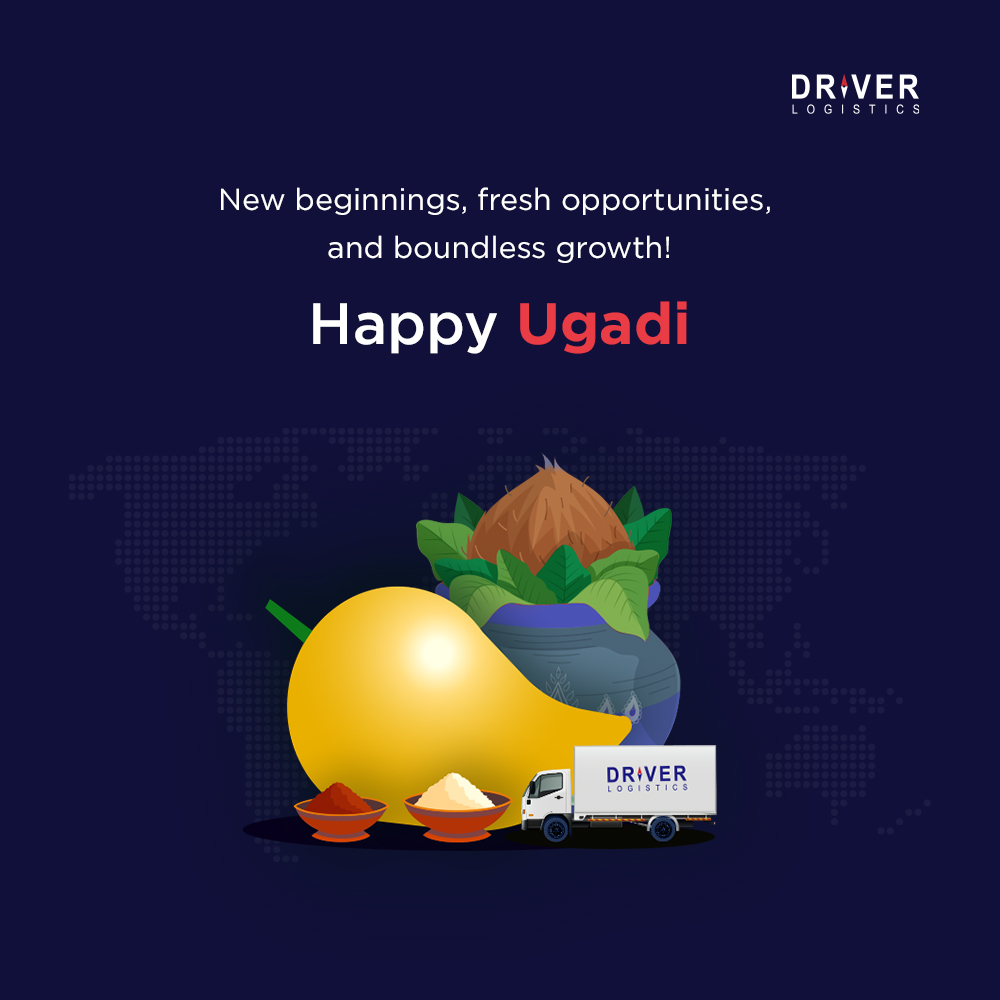 LogisticsDriver's tweet image. May this Ugadi bring you and your loved ones joy, happiness, and success in all your endeavours. Wishing you all a very Happy Ugadi! 

#ugadi #newbeginnings #freshopportunities #boundlessgrowth #success #Prosperity