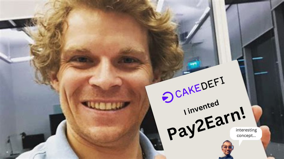 cryptonator_s's tweet image. You can earn crypto with a lot of different activities nowadays. 

You can earn #crypto for walking, playing games, or reading my articles on @Publish0x but have you ever heard of something like pay2earn?

#CakeDeFi $DFI

🤓👉 publish0x.com/cryptonators-j…