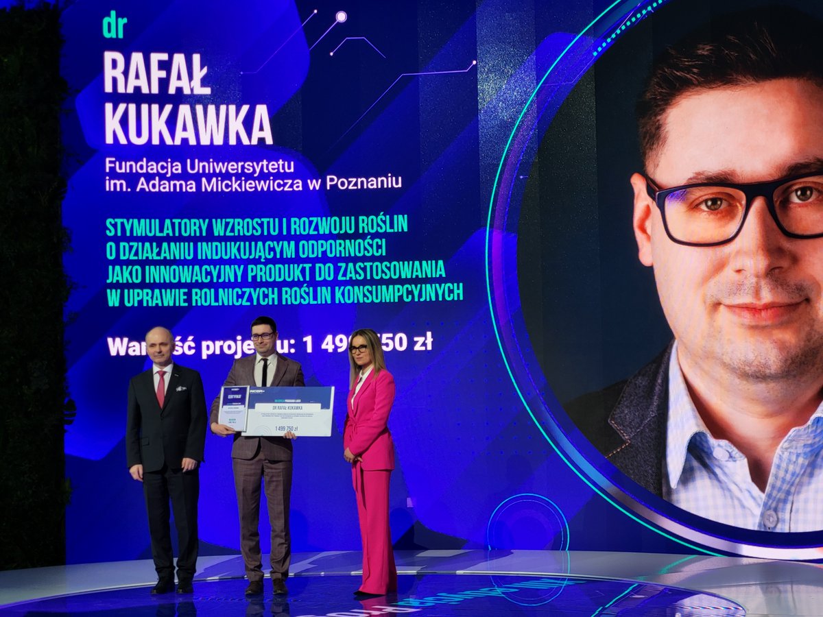 Mamy Lidera! Dr R. Kukawka otrzymał prestiżowy grant w ramach programu LIDER <a href="/NCBR_pl/">NCBR</a>  za swój innowacyjny projekt - Stymulatory wzrostu i rozwoju roślin o działaniu indukującym odporności jako innowacyjny produkt do zastosowania w uprawie rolniczych roślin konsumpcyjnych.
