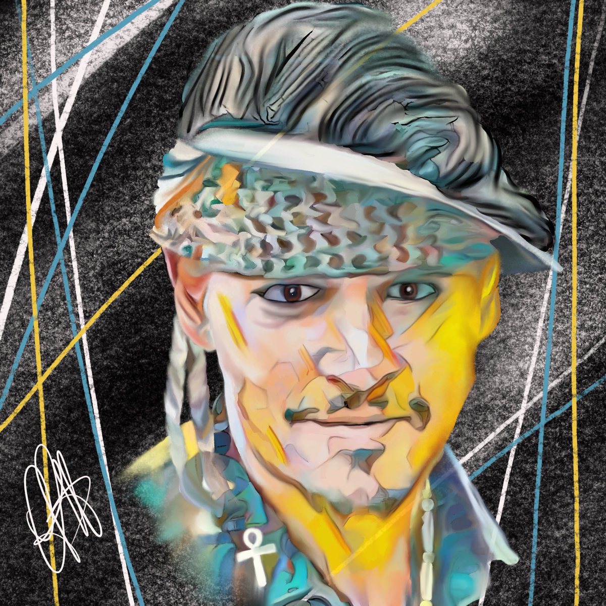 #JohnnyDepp #JohnnyDeppIsALegend <a href="/JohnnyDeppNFT/">Never Fear Truth</a>  if you love all things Johnny Never Fear Truth Discord is the place for you, the family is so positive so fun it is a beautiful thing. Share your art with the relatives amongst many other things #digitalpainting