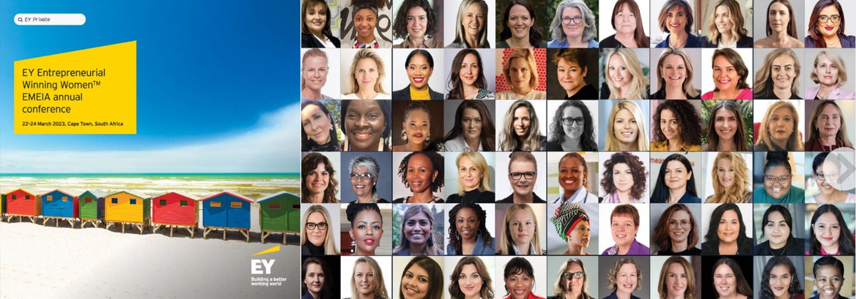 EY_Africa's tweet image. We are delighted to welcome the EY EMEIA team, led by Julie Hood, EY EMEIA Strategy &amp;amp; Transactions Leader and Suwin Lee, EY Private EMEIA leader to Cape Town to host our  leadership development programme: Entrepreneurial Winning Women. Keep an eye out for more on the conference.