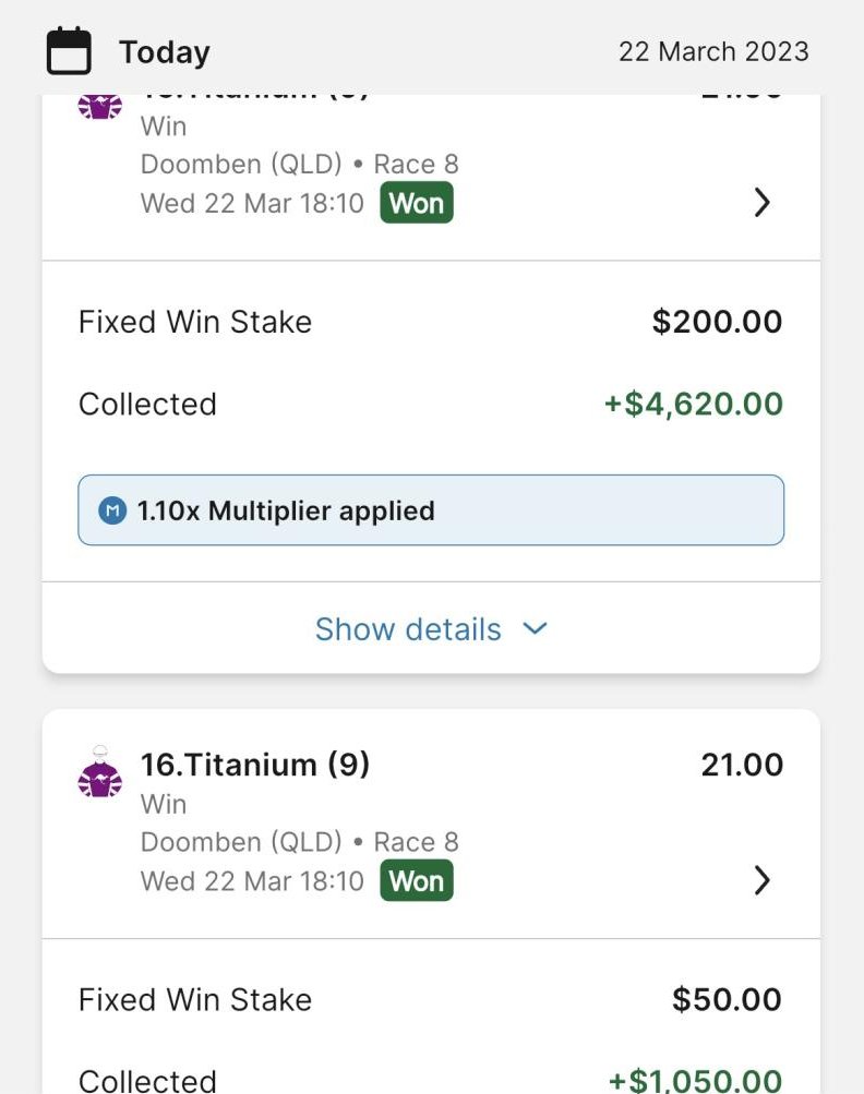 Mispriced Racing tweet media