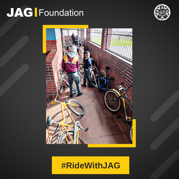 #RideWithJAG 🚲
JAG Riders uses sport to provide an alternative life path to children from disadvantaged communities. Ride with us by donating a bike to help the next generation ride through life. 💛