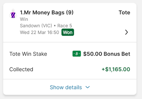 Mispriced Racing tweet media