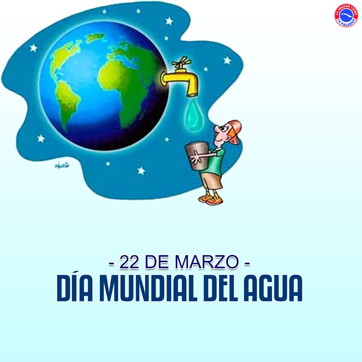 En el #DíaMundialDelAgua comprometidos en trabajar en función de hacer un uso más sostenible de este recurso. #SanctiSpíritusEnMarcha #MejorEsPosible