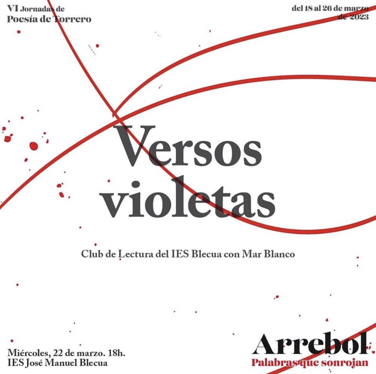 para esta tarde a las 18 horas hemos organizado un #clubdelectura muy especial con <a href="/MARBLANCO8/">MAR BLANCO</a> ya que es la última actividad del proyecto #versosenvioleta ¿Te vienes a conocer la casa azul de Frida Khalo? <a href="/InnovaEducAr/">InnovaEducAr</a> <a href="/PoesIaxrallevar/">Poesía para llevar</a> <a href="/RedEvolucionAr/">RedEvolucion</a> <a href="/C_Comunicativa/">COMPETENCIA COMUNICATIVA</a>